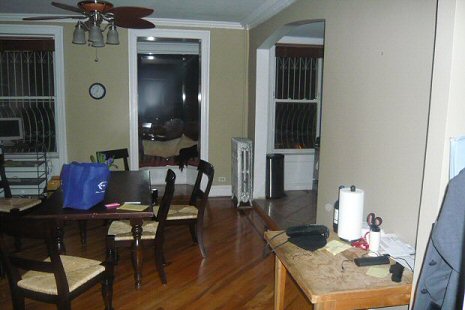 Jacob's Apartment Inside with the lovely window seat